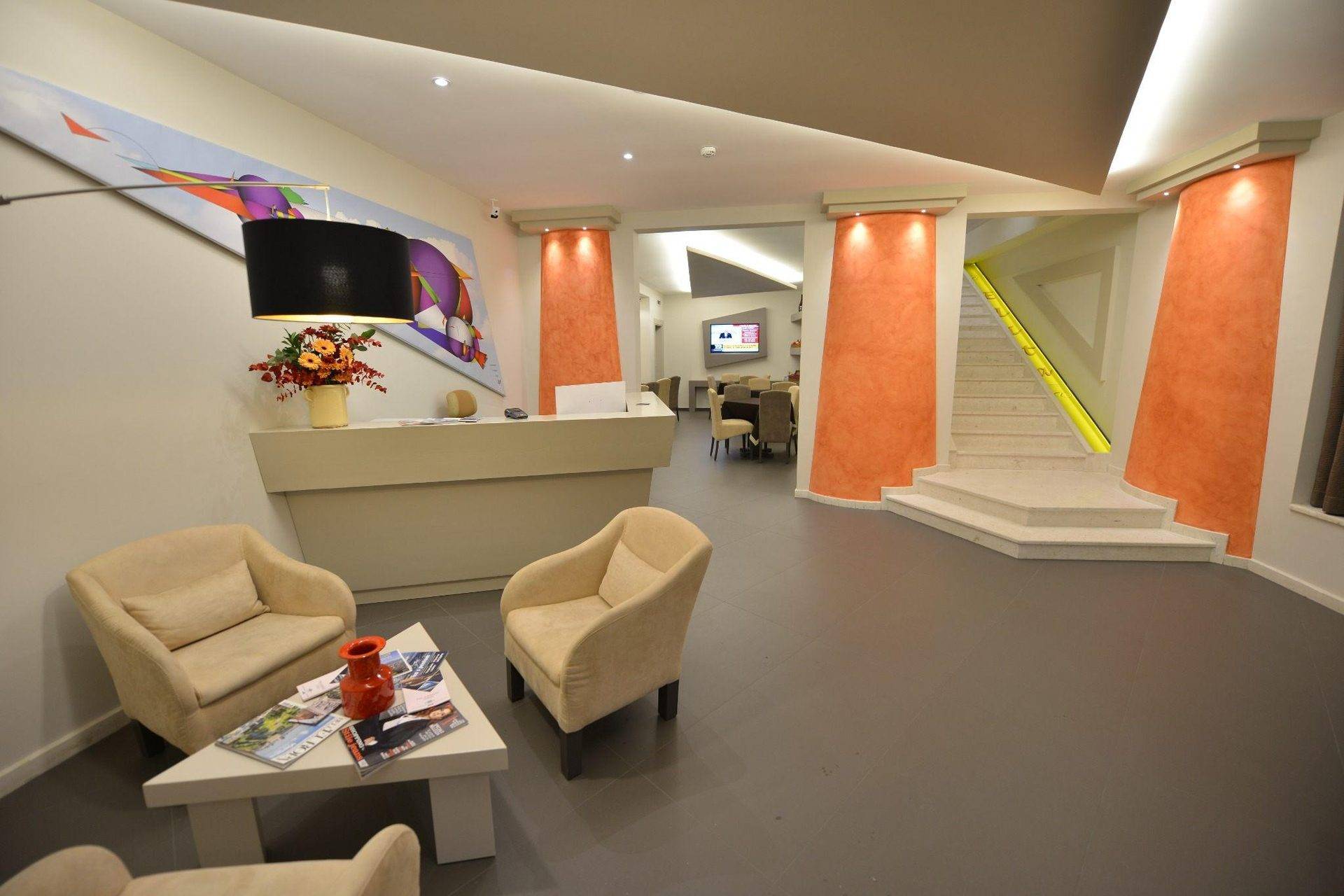 Reception at Petit Hotel Elita